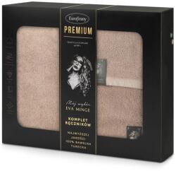 Eurofirany Venus 3Db-os pamut törölköző szett Pasztell rózsaszín