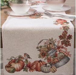 EUROFIRANY Tök mintás gobelin asztalterítő Natúr 40x100 cm +/-5%