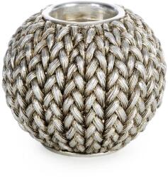 Eurofirany Moli1 gyertyatartó Ezüst 11x11x9 cm