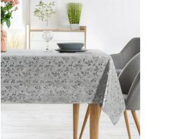 EUROFIRANY Simona asztalterítő fényes gally mintával Ezüst 140x180 cm