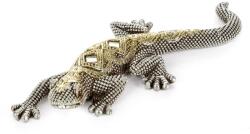 EUROFIRANY Gatos4 gyík figura Ezüst 20x8x3 cm