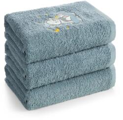 Eurofirany Baby75 kék macis gyerek törölköző Kék 50x90 cm