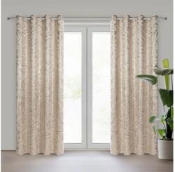 EUROFIRANY Milena bársony sötétítő függöny Bézs 140x250 cm