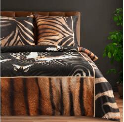 Eurofirany Eva18 mako-szatén ágyneműhuzat Barna 160x200 cm - 70x80 cm 2db