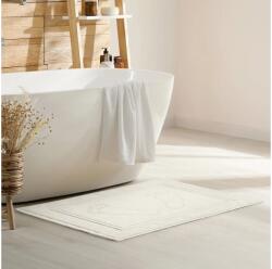 EUROFIRANY Sammy lábnyomos fürdőszobaszőnyeg Krémszín 50x70 cm