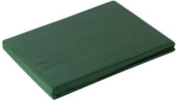 EUROFIRANY Nova1 pamut-szatén lepedő Sötétzöld 220x210 cm