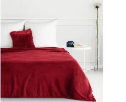 EUROFIRANY Simple1 puha plüss pléd Bordó 150x200 cm