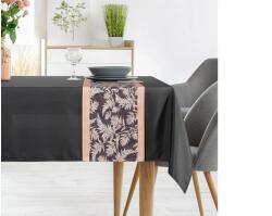 EUROFIRANY Anita asztalterítő Fekete 140x260 cm - 33x260 cm