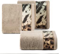 Eurofirany Eva15 minőségi pamut törölköző Bézs 50x90 cm