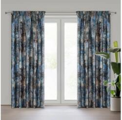 EUROFIRANY Ester bársony sötétítő függöny Türkiz 140x270 cm