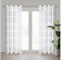 EUROFIRANY Sotera Eva Minge fehér függöny 140x250 cm