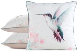 Eurofirany Velvet19 bársony párnahuzat Krémszín 45x45 cm