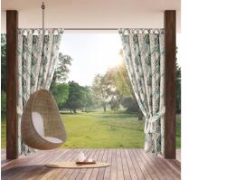 EUROFIRANY Garden7 vízálló kerti függöny elkötővel Bézs 155x220 cm