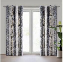 EUROFIRANY Sofi bársony sötétítő függöny Acélszürke 135x250 cm