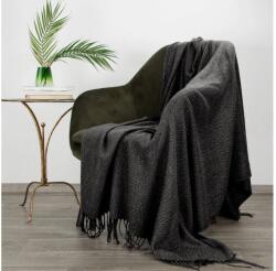 EUROFIRANY Akril takaró rojtokkal Acélszürke 125x160 cm