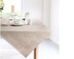EUROFIRANY Colette kopott hatású fényes asztalterítő Arany 140x220 cm