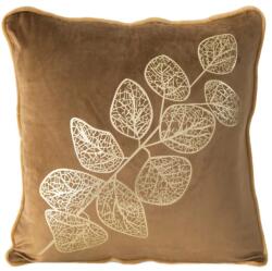 Eurofirany Popla bársony párnahuzat Arany 45x45 cm