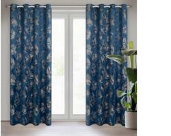 EUROFIRANY Gloria2 bársony sötétítő függöny Gránátkék 140x250 cm