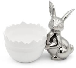 Eurofirany Húsvéti kerámia tartó Fehér 21x13x16 cm