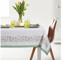 EUROFIRANY Summer9 mezei virágos asztalterítő Natúr 140x220 cm
