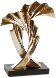 EUROFIRANY Zoe félmatt hattyú figura Arany 20x8x25 cm