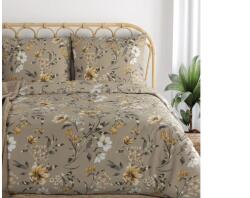 Eurofirany Emy pamut ágyneműhuzat Sötét bézs 220x200 cm - 70x80 cm 2db