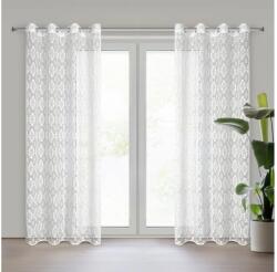 EUROFIRANY Iga fényáteresztő függöny Fehér 140x250 cm