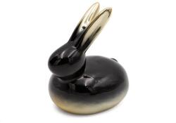 EUROFIRANY Fekete-arany húsvéti dekoráció Fekete 10x7x10 cm