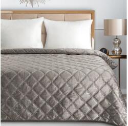 Eurofirany Blink6 bársony ágytakaró fényes mintával Bézs 200x220 cm