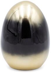 EUROFIRANY Fekete-arany húsvéti dekoráció Fekete 12x12x16 cm