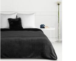 EUROFIRANY Tedy puha plüss pléd Fekete 150x200 cm