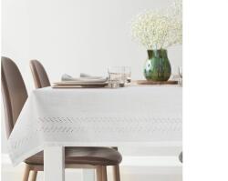 EUROFIRANY Ines hímzett asztalterítő Krémszín 160x300 cm