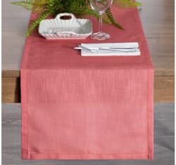 EUROFIRANY Summer12 asztalterítő nyári virágokkal Téglavörös 40x140 cm