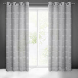 EUROFIRANY Arcadia fényáteresztő függöny Ezüst 140x250 cm - homeandstyle - 6 265 Ft
