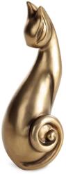 EUROFIRANY Kati macska figura Arany 10x10x26 cm