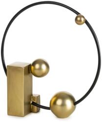 EUROFIRANY Alex modern díszfigura Fekete 22x7x23 cm