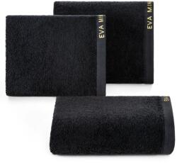 Eurofirany Venus Eva Minge törölköző Fekete 30x50 cm