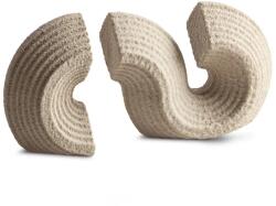 EUROFIRANY Bela minimalista stílusú könyvtámasz Bézs 27x8x14 cm