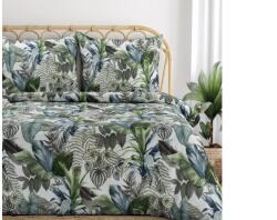 Eurofirany Davos pamut ágyneműhuzat Zöld 220x200 cm - 70x80 cm 2db