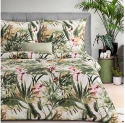 Eurofirany Spring43 pamut-szatén ágyneműhuzat Zöld 160x200 cm - 70x80 cm 2db