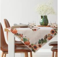 EUROFIRANY Napraforgó és tök mintás gobelin asztalterítő Natúr 140x180 cm +/-5%