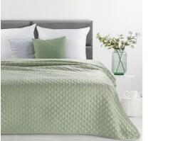 EUROFIRANY Sofia4 bársony ágytakaró Világoszöld 220x240 cm