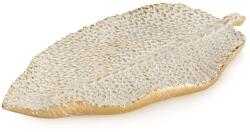 Eurofirany Moli2 levél formájú dísztál Arany 29x16x3 cm