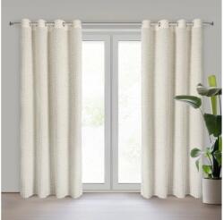 EUROFIRANY Tiffany Eva Minge függöny Krémszín 135x250 cm