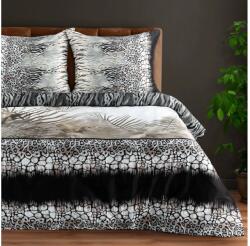 Eurofirany Eva17 mako-szatén ágyneműhuzat Acélszürke 160x200 cm - 70x80 cm 2db