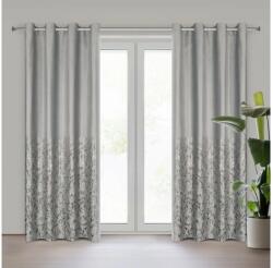 EUROFIRANY Tori bársony sötétítő függöny Ezüst 140x250 cm