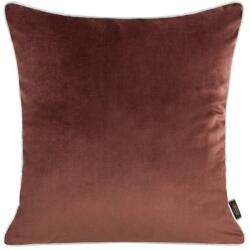 Eurofirany Velvet párnahuzat lenvászon szerű anyagból Bordó 45x45 cm