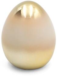 EUROFIRANY Fehér-arany húsvéti dekoráció Krémszín 9x9x11 cm