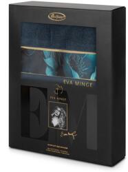 Eurofirany Minge12 Eva Minge 3Db-os pamut törölköző szett Acélszürke