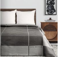 EUROFIRANY Elegant3 pamut-akril kétoldalas takaró Ezüst 220x240 cm